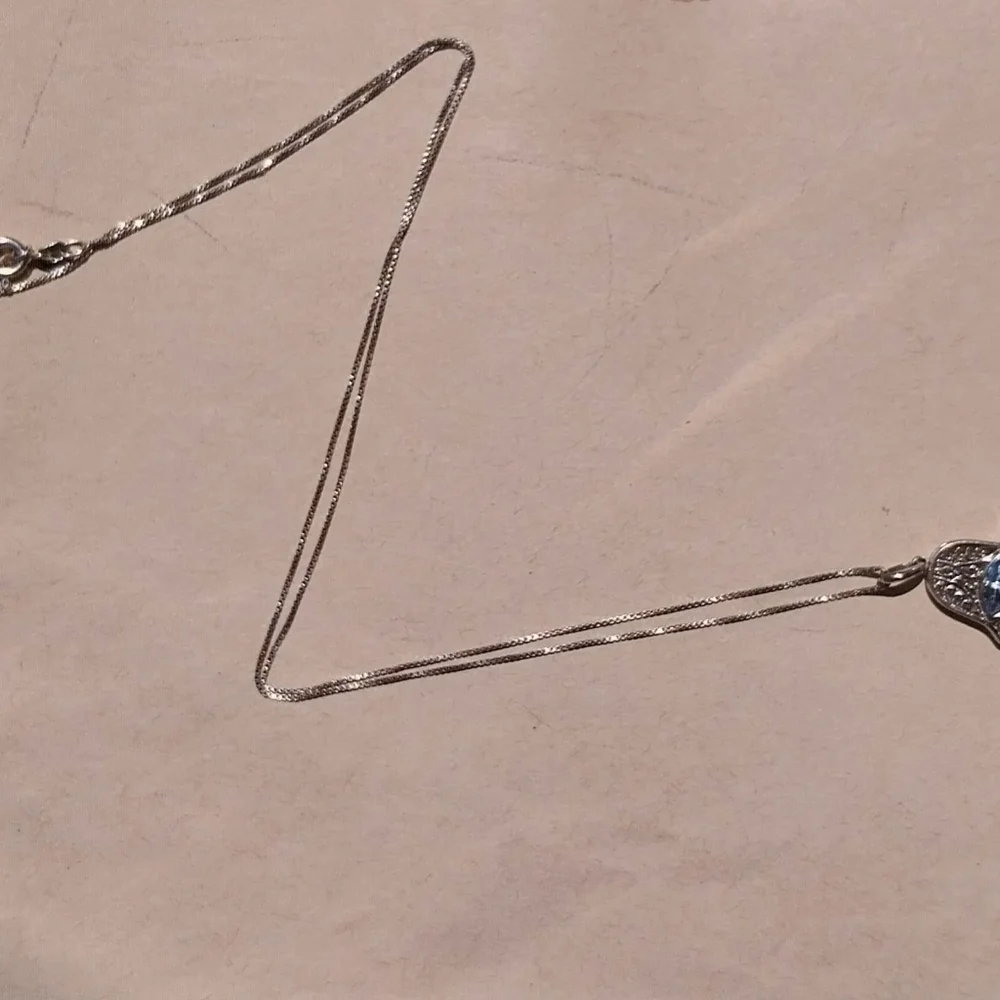 Silver Sterling Necklace & Pendant - Picture 5 of 11